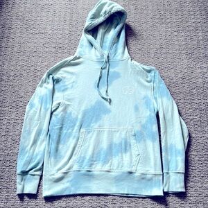 Ivory Ella Tie-Dye Hoodie Sweatshirt Womens Size XS